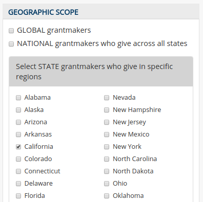 Geographic Area Select Geographic Area