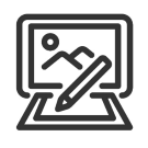 screen and pencil on paper