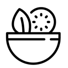 bowl with food
