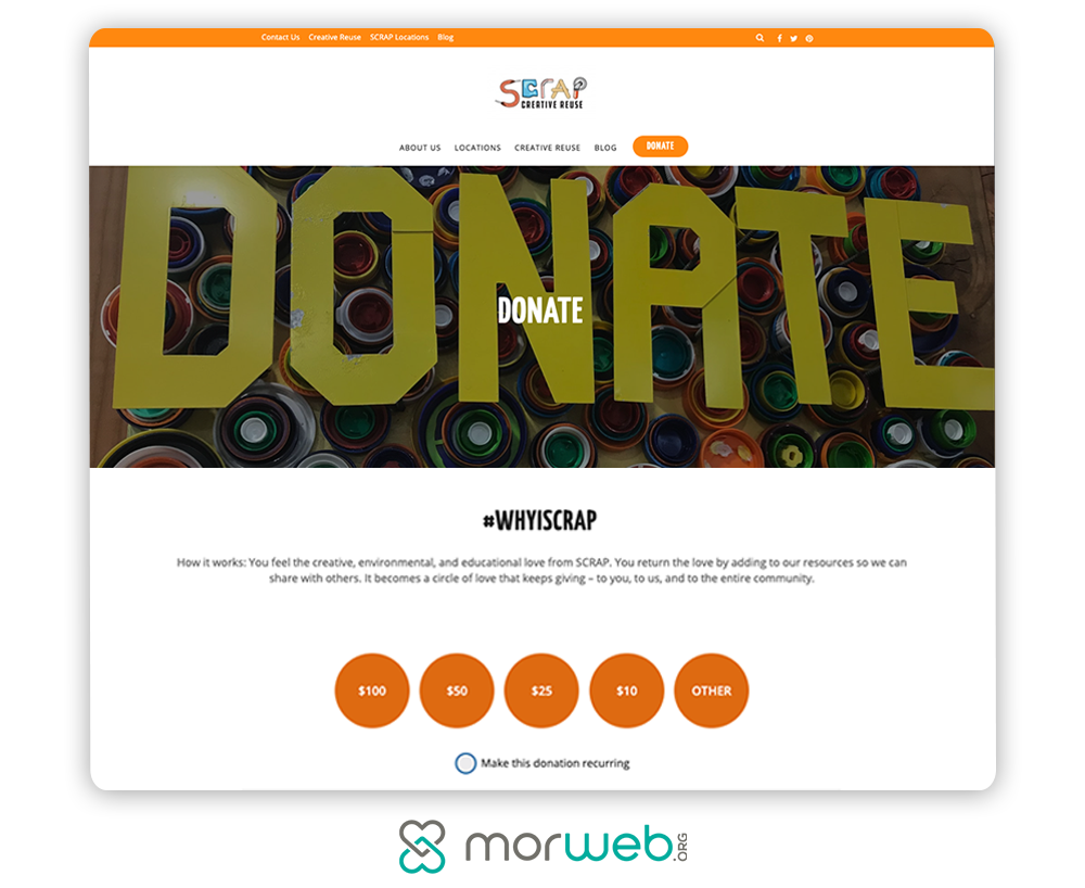 Donation Page